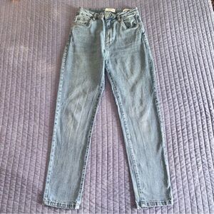 Cotton On Light Blue Stretch Mom Jeans